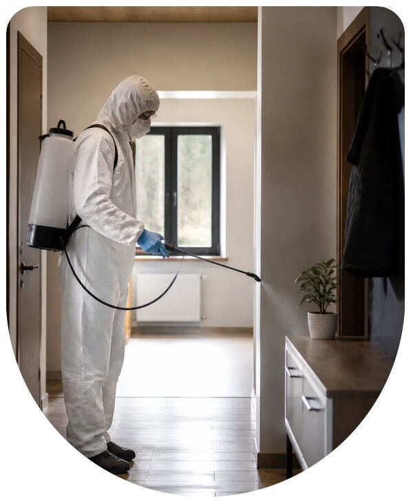 Профессиональная дезинфекция частного дома в Нягани